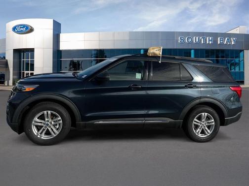 Stone Blue Metallic 2022 Ford Explorer XLT