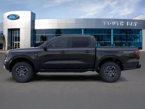 Shadow Black 2024 Ford Ranger XLT