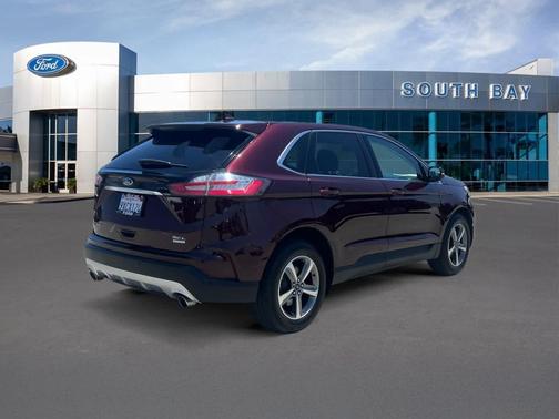 Burgundy Velvet Metallic Tinted Clearcoat 2019 Ford Edge SEL