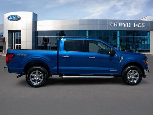 Atlas Blue Metallic 2024 Ford F-150 XLT