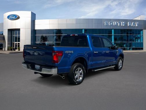 Atlas Blue Metallic 2024 Ford F-150 XLT