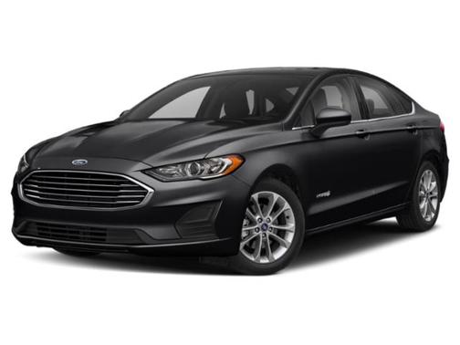 Agate Black Metallic 2020 Ford Fusion Hybrid SE
