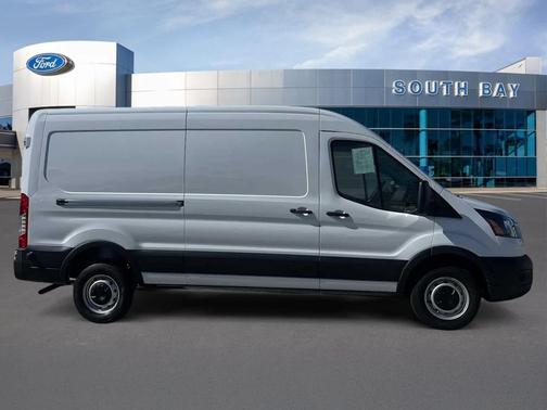 Oxford White 2024 Ford Transit-250 148 WB Medium Roof Cargo