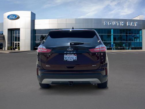 Burgundy Velvet Metallic Tinted Clearcoat 2023 Ford Edge SEL