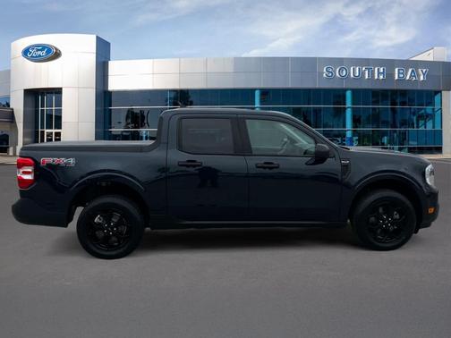 Blue 2022 Ford Maverick XLT