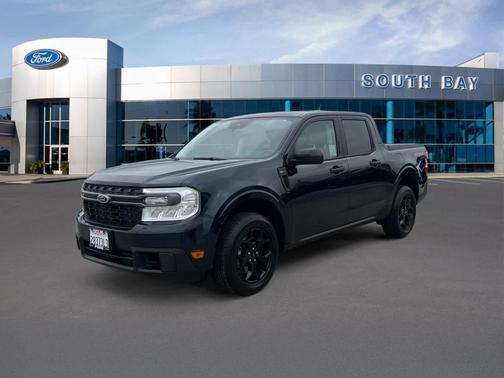 Blue 2022 Ford Maverick XLT
