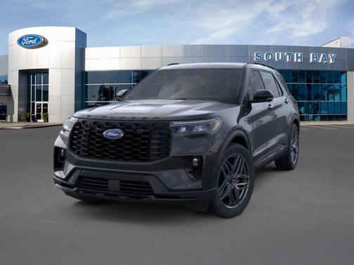 Agate Black Metallic 2026 Ford Explorer ST-Line