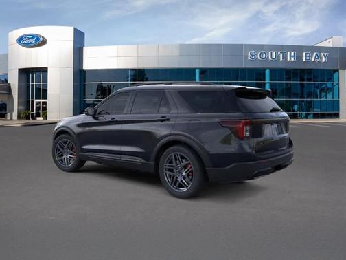 Agate Black Metallic 2026 Ford Explorer ST-Line