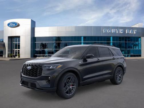 Agate Black Metallic 2026 Ford Explorer ST-Line