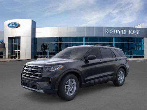 Agate Black Metallic 2026 Ford Explorer Active
