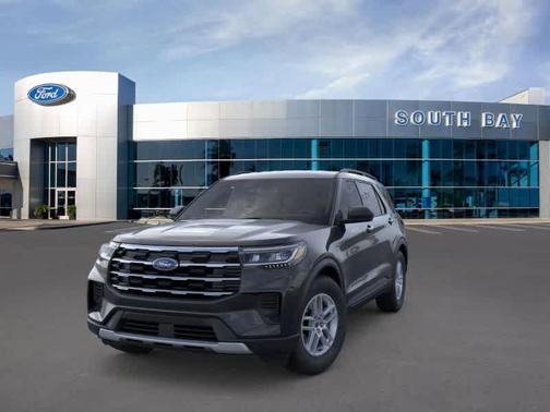 Agate Black Metallic 2026 Ford Explorer Active