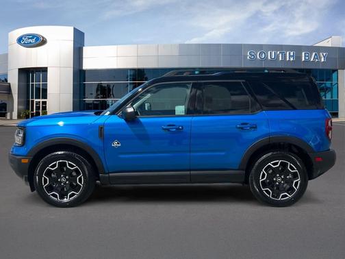 Velocity Blue Metallic 2025 Ford Bronco Sport Outer Banks
