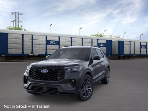 Agate Black Metallic 2026 Ford Explorer ST
