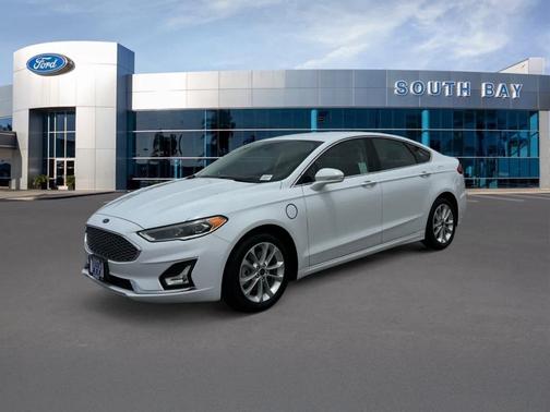 Oxford White 2019 Ford Fusion Energi Titanium