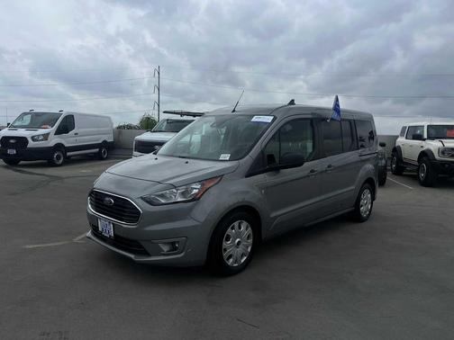 Solar Silver Metallic 2023 Ford Transit Connect XLT