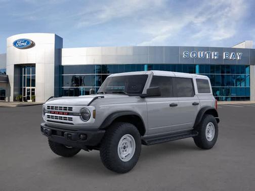 Avalanche Gray 2026 Ford Bronco Heritage Edition