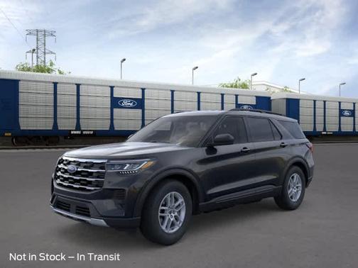 Agate Black Metallic 2026 Ford Explorer Active