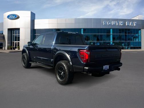 Antimatter Blue Metallic 2024 Ford F-150 Raptor