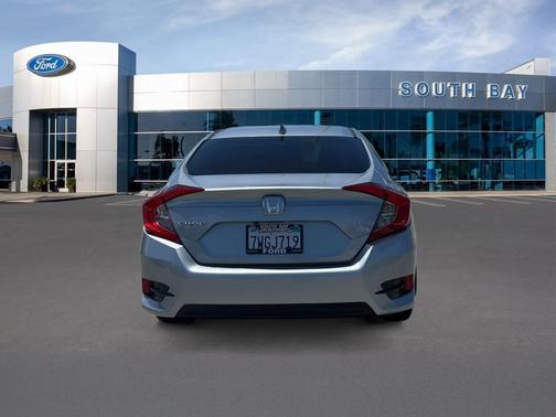 Gray 2017 Honda Civic EX