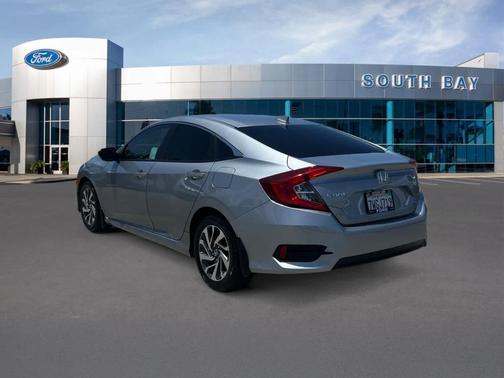 Gray 2017 Honda Civic EX