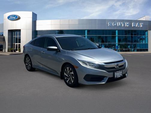 Gray 2017 Honda Civic EX
