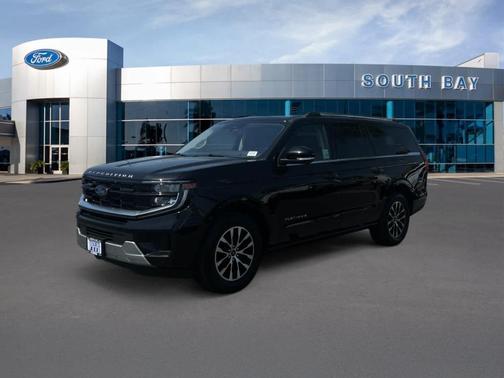 Agate Black Metallic 2025 Ford Expedition Max Platinum
