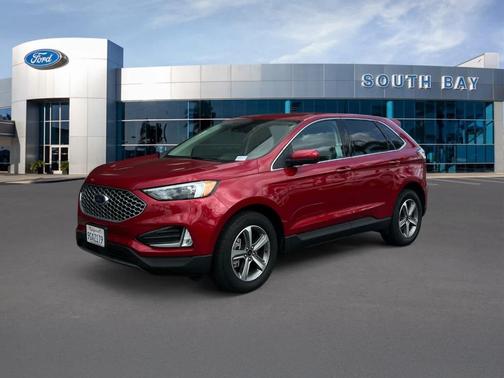 Rapid Red Metallic Tinted Clearcoat 2023 Ford Edge SEL