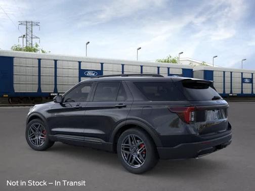 Agate Black Metallic 2026 Ford Explorer ST-Line
