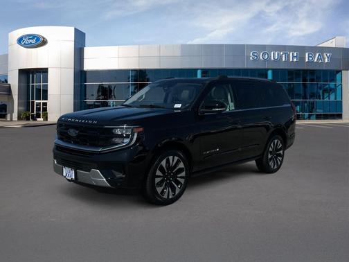 Agate Black Metallic 2025 Ford Expedition Platinum