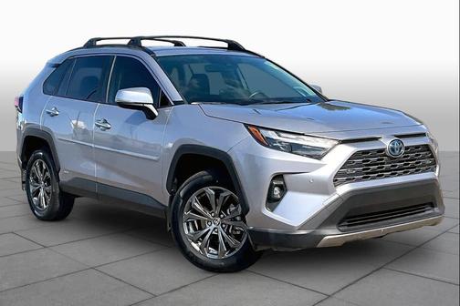 Silver Sky Metallic 2023 Toyota RAV4 Hybrid Limited