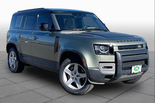 Pangea Green Metallic 2022 Land Rover Defender 110 SE