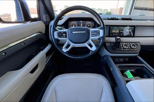 Pangea Green Metallic 2022 Land Rover Defender 110 SE