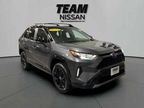 Midnight Black Metallic 2023 Toyota RAV4 Hybrid XSE