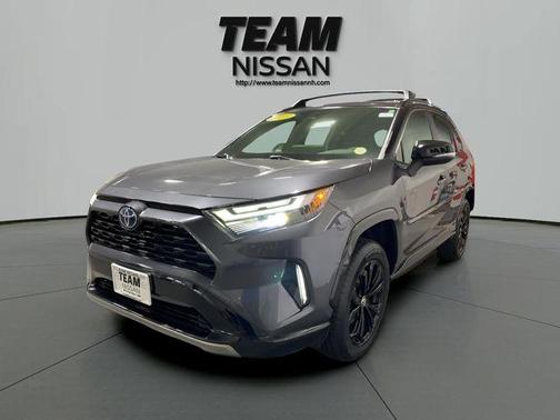 Midnight Black Metallic 2023 Toyota RAV4 Hybrid XSE