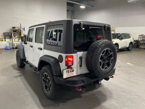 Bright White Clearcoat 2015 Jeep Wrangler Unlimited Rubicon