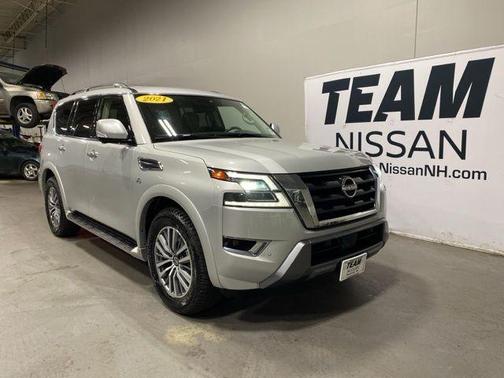 Brilliant Silver Metallic 2021 Nissan Armada SL