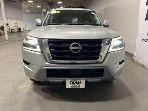 Brilliant Silver Metallic 2021 Nissan Armada SL
