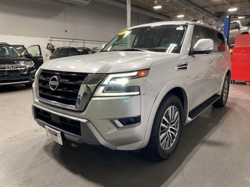 Brilliant Silver Metallic 2021 Nissan Armada SL