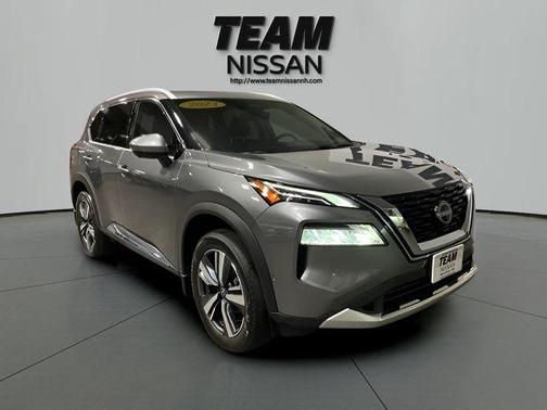 Gun Metallic 2023 Nissan Rogue Platinum