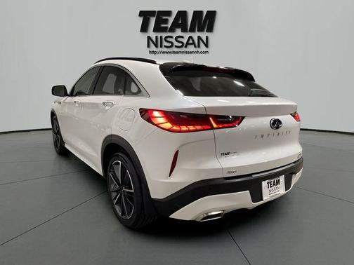 Radiant White 2023 INFINITI QX55 SENSORY