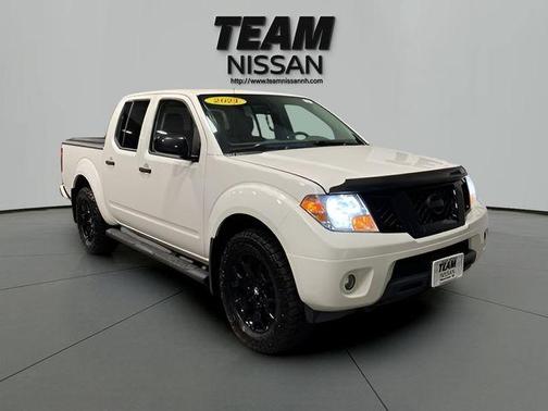 Glacier White 2021 Nissan Frontier SV