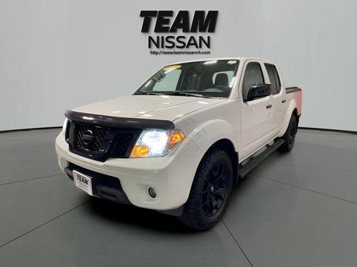 Glacier White 2021 Nissan Frontier SV