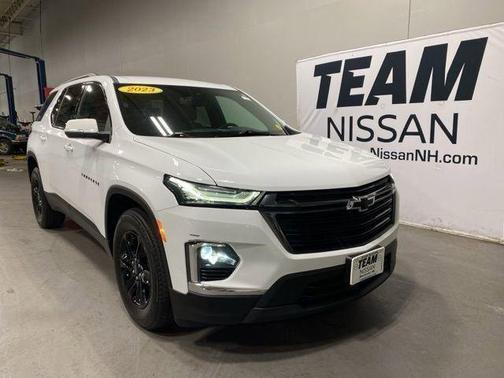 Summit White 2023 Chevrolet Traverse LT Leather