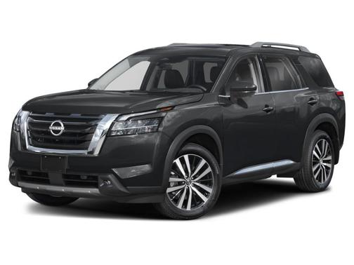 White 2024 Nissan Pathfinder Platinum