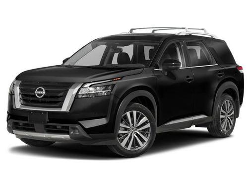 Obsidian Green 2022 Nissan Pathfinder Platinum
