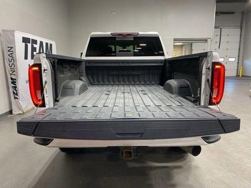 White Frost Tri-Coat 2020 GMC Sierra 3500 Denali