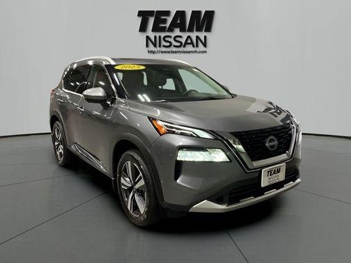 Gun Metallic 2023 Nissan Rogue Platinum