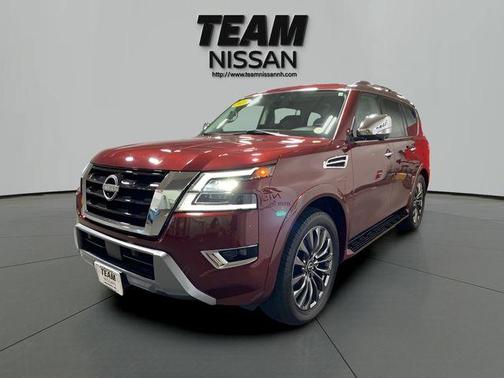 Coulis Red Pearl 2023 Nissan Armada Platinum