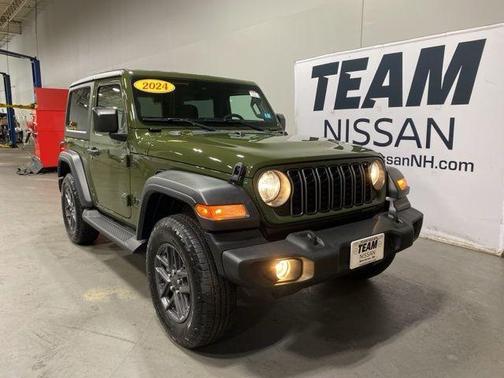 Sarge Green Clearcoat 2024 Jeep Wrangler Sport