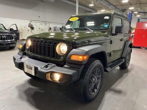 Sarge Green Clearcoat 2024 Jeep Wrangler Sport